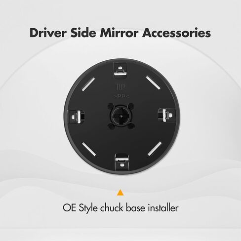 Driver Side Mirror Replacement for 2014-2017 Chevy Silverado 1500 2500HD 3500HD, 2015 2016 2017 GMC Sierra 1500 2500 HD 3500 HD - Mirror Glass with Turn Signal and Spotter Glass, GM1324146 in Saudi Arabia