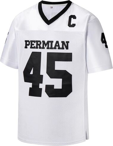 Boobie Miles Jerseys #45 Permian Football Jersey Night Lights Jersey Black White S-XXXL in Kuwait