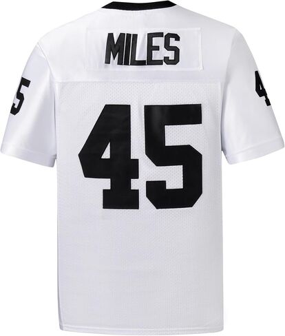 Boobie Miles Jerseys #45 Permian Football Jersey Night Lights Jersey Black White S-XXXL in Kuwait