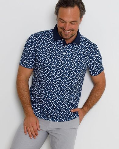 AO Cove Polo-Navy/White in Saudi Arabia