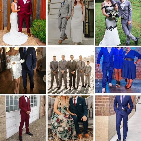 Men Suits Slim Fit 3 Piece Suit Men Shawl Lapel Men Dress Suit Pants Blazer Vest 1 Button Formal Suits for Men Prom Tuxedo in Saudi Arabia