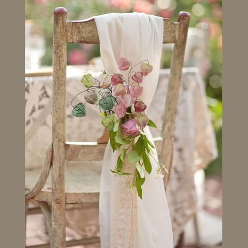 Artificial Bud Flower, Simulation Grass Plant, Paper, Environmental Protection, with Countryside, Vintage Style, DIY, can be Used with Four Seasons Decoration (Pinkish Green 04, XH) in Kuwait
