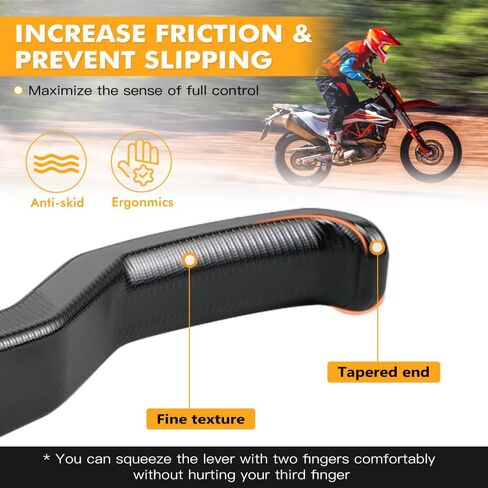 Aluminum Shorty Clutch Lever Handle Clutch Lever Compatible with 690 Enduro R/SMC R 2014-2023, Compatible with Husqvarna 701 Super Moto and Enduro 2016-2023, 700 SM/ES Accessories, Black in Saudi Arabia