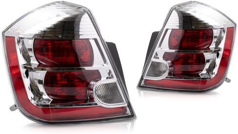 For Nissan Sentra Rear Tail Light 2007 2008 2009 Passenger Side Chrome Housing NI2819114 2.0L | 26550-ET00B in Saudi Arabia