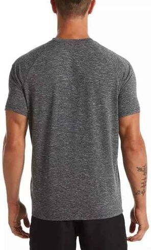 تي شيرت السباحة Dri-FIT UPF 40+ Hydroguard للرجال من Nike (US، Alpha، Large، Regular، Regular، White) in Saudi Arabia