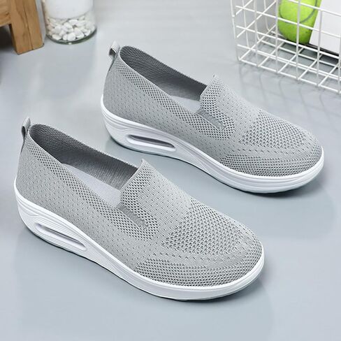 Women's Breathable Orthopedic Air Cushion Sneakers for Comfortable Casual Walking Shoes in Saudi Arabia