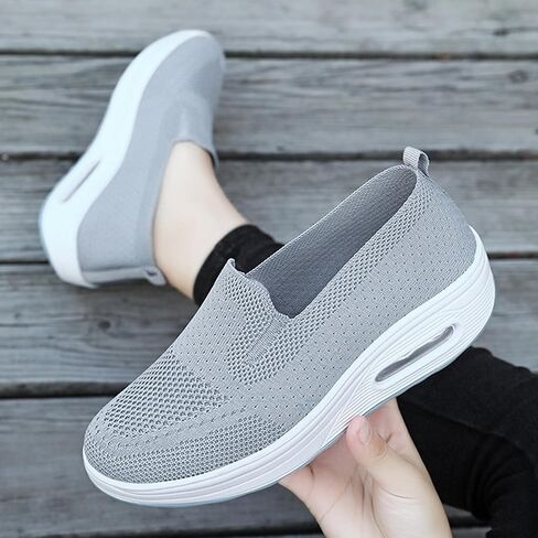Women's Breathable Orthopedic Air Cushion Sneakers for Comfortable Casual Walking Shoes in Saudi Arabia