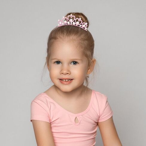 3 Pcs Pink Princess Tiaras for Girls - Mini Crowns & Toddler Tiaras in Kuwait