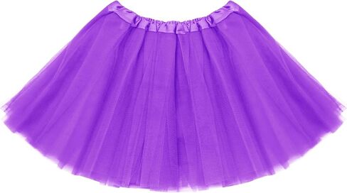 Tutu for Toddler Girls 3 Layers Tulle Tutu Skirt for Kids Age 4-14 Tutus for Dance Ballet Costume Dress Halloween Tutu in Saudi Arabia