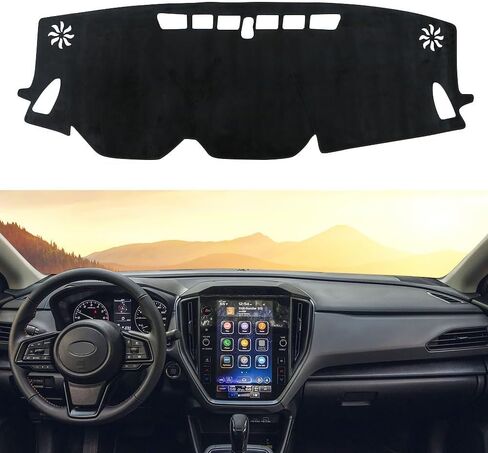 Dash Cover Compatible with Subaru Crosstrek Accessories 2024, Dash mat Dashboard Cover Compatible with Crosstrek,No Glare Anti-Slip and Sunshade Protector in Kuwait