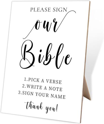 Please Sign Our Guestbook, Photo Guest Book Sign, 8X11 Black Minimalist Style Wooden Sign, Wedding Signs for Reception, Bridal Shower Decorations, for Wedding Reception & Event Party,8 in Saudi Arabia