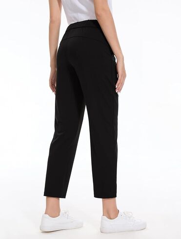 2 Pack Women's Pants with Deep Pockets Stretch Soft Sweatpants for Casual Athletic Lounge Work Golf Travel in Kuwait