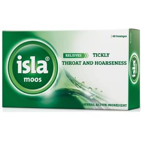 Isla Moos 60 Lozenges for The Throat