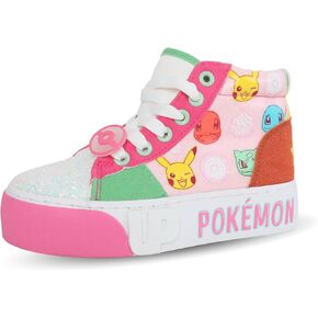 Pokémon Pre-School Girls High Top Sneakers