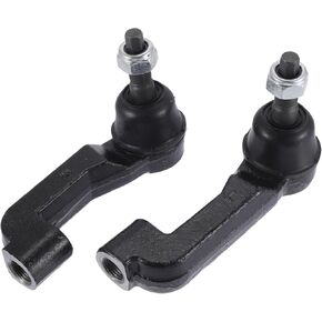 X AUTOHAUX 2pcs Front Outer Tie Rod Ends Kit Suspension Steering Tie Rod End for Jeep Liberty 2008-2012 for Dodge Nitro 2007-2011 Drag Link No.ES800412/ES800413