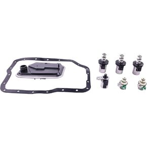 Transmission Shift Solenoid Filter Service Kit 4F27E Compatible with Ford Focus Transit Connect Compatible with Mazda Protege