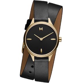 ساعة MVMT Reina اليابانية الكوارتز - ساعة Women’s Wristwatch - 5 ATM/50 مترًا من الساعة التناظرية المقاومة للماء - Watch Classic Bangle for Women - فرق قابلة للتبديل - 30 ملم