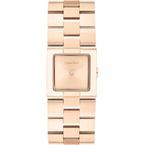 Calvin Klein Women's CK Meridian - 22mm 2H Quartz Slim Watch - Stainless Steel Bracelet - Minimalistic Stylish Timepiece - Premium Fashion - Gift for Her