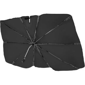 joytutus windshield sunshade smbrella for Dodge RAM 2010-2025 ، غطاء حماية أشعة الشمس الداخلية للسيارات ، طلاء كتلة UV الفضي من التيتانيوم ، حماية عزل حرارة النافذة الأمامية in Kuwait