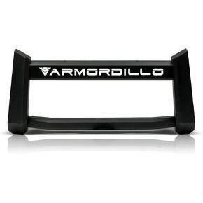 Armordillo MS Series Studded Aluminum Mesh Bull Bar Compatible with 2016-2024 Nissan Titan XD/2012-2021 NV1500 NV2500 NV3500|8723708|Matte Black|Front Bumper Guard|Bull Guard