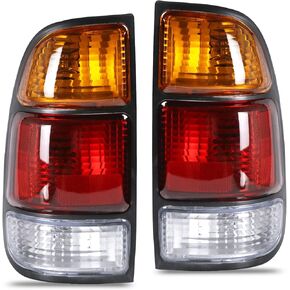 Tail Light Assembly Compatible With 2000 2001 2002 2003 2004 2005 2006 Toyota Tundra Driver and Passsenger Side Taillights Replace 81550-0C010 81560-0C010