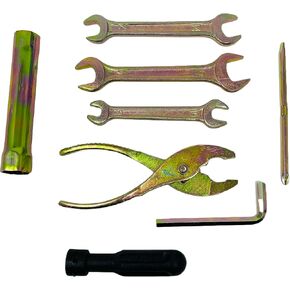 G.B.S 7 Piece Universal Motorcycle Repair Tool Kit with Travel Bag
