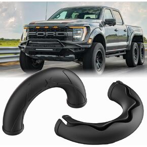 Tow Hooks Covers Red Compatible with Ford F150 Accessories 2004-2024 Compatible with Toyota Tundra Accessories 2017-2021 (Red)