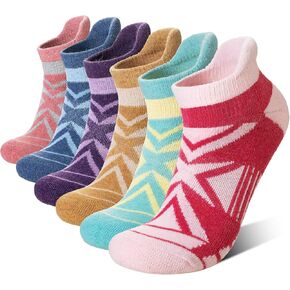 eyean merino wool ankle الجوارب الجوارب الرجال نساء المشي لمسافات طويلة نصف سميك الدعم لا يوجد عرض الجوارب 6 أزواج