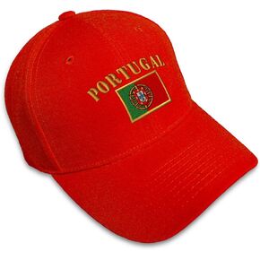 Speedy Pros Baseball Cap Portugal Flag Embroidery Countries Hats for Men & Women