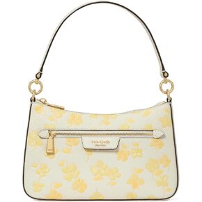 Kate Spade New York Hudson Spring Pansies منقوش من الجلود المحببة القابلة للتحويل ، Yuzu Jam Multi