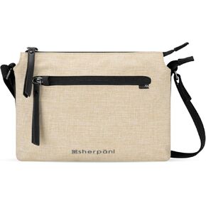 Sherpani Mei ، محفظة Crossbody المضادة للسرقة ، حقيبة جسم متقاطعة خفيفة الوزن ، حقيبة ثلاثية للأزياء للنساء مع الأجهزة المعدنية