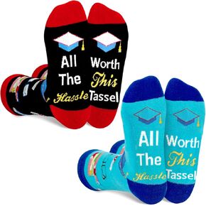 Graduation Socks Graduation Gifts for Her and Him Socks Class of 2025 Graduation Gifts, Congrats Grad Gifts for Women Men