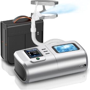 نظام Remstar Plus CPAP - آلة CPAP Auto Auto المحمولة مع مرطب لتوقف التنفس أثناء النوم ، و UES للمنزل والسفر