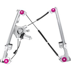 Set of 1 Front Driver (Left) Side Power Window Regulator With Motor Assembly Compatible with 06-08 Mark LT 04-08 F150 Regular Cab & Crew (Supercrew) Cab Only