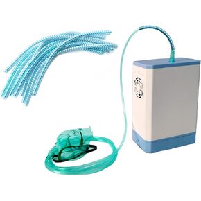 20 Pack Oxygen Portable Hose Support, Nasal Cannula Support Crimp Straightener for Oxygen Machines and Portable Oxygen Concentrator Holder, Oxygen Tank Straightener Accessories