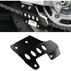 Rear Chain Guide Slider Guard for Honda XR650L 1993-2023,Billet Aluminum Motorcycle Chain Strengthener Protector Protection Replacement (Black)