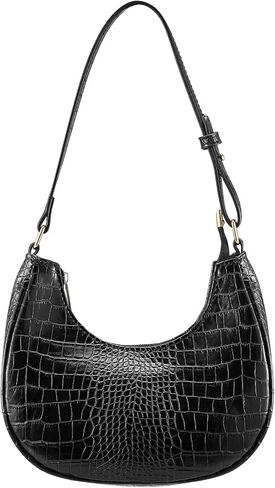 Shoulder Bags for Women,Classic Cute Hobo Tote Handbag Mini Clutch Purse with Zipper Closure in Saudi Arabia