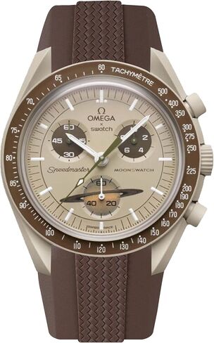 Weave Curved End Rubber Watch Straps for Omega x Swatch MoonSwatch - Curve No Gap Quick-Release Replacement Silicone Bands for Moonwatch Speedmaster for Men & Women - 20mm in Kuwait