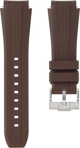 Weave Curved End Rubber Watch Straps for Omega x Swatch MoonSwatch - Curve No Gap Quick-Release Replacement Silicone Bands for Moonwatch Speedmaster for Men & Women - 20mm in Kuwait