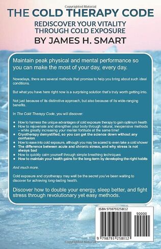 رمز العلاج البارد: إعادة اكتشاف حيويتك من خلال التعرض البارد - أساليب العلاج بالتبريد الثلاثة لتقليل الإجهاد وتحسين النوم وزيادة الطاقة in Saudi Arabia