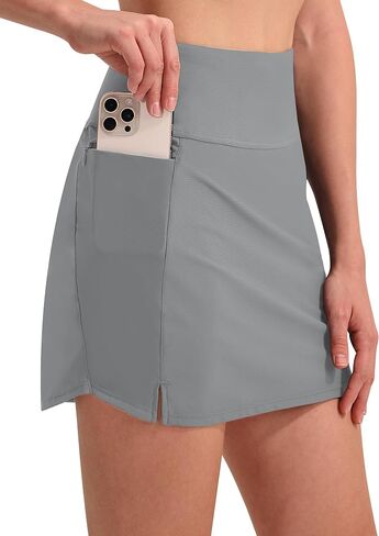 KPSUN Women's Swim Skirt with Pockets Tummy Control Bathing Suit Bottoms High Waisted Stretchy Athletic Swimsuit Skirts 2025 in Saudi Arabia