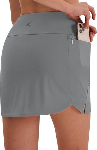 KPSUN Women's Swim Skirt with Pockets Tummy Control Bathing Suit Bottoms High Waisted Stretchy Athletic Swimsuit Skirts 2025 in Saudi Arabia