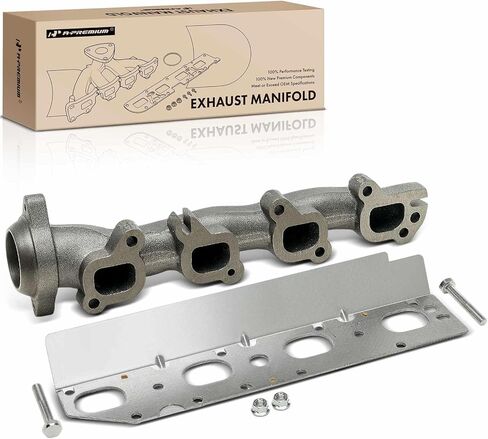 A-Premium Right Exhaust Manifold Kit W/Gaskets, Bolts & Nuts [5.7L] Compatible with Ram 1500 3500 2011-2012, 2500 4000 2011-2013 & Dodge Ram 1500 2500, Ram 3500, Ram 4000, Durango & Chrysler Aspen in Saudi Arabia