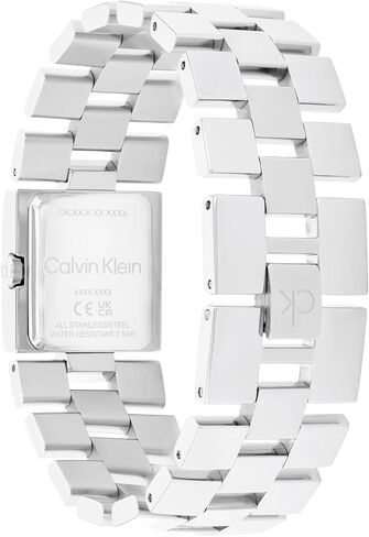 Calvin Klein Women's CK Meridian - 22mm 2H Quartz Slim Watch - Stainless Steel Bracelet - Minimalistic Stylish Timepiece - Premium Fashion - Gift for Her in Saudi Arabia