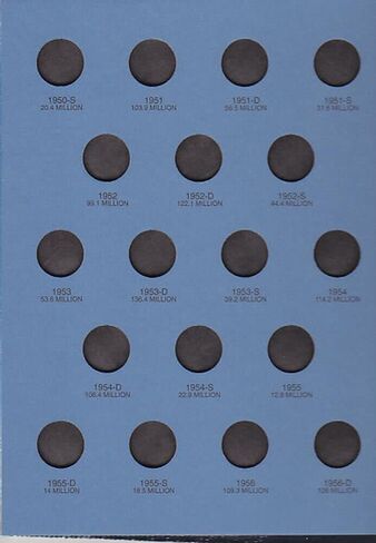 Whitman US Roosevelt Dime Folder Set 1946 to Present Day #’s 9029 9034 9039 in Saudi Arabia