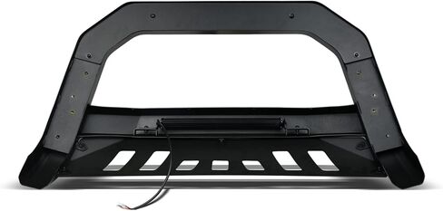 Armordillo MS Series Studded Aluminum Mesh Bull Bar Compatible with 2016-2024 Nissan Titan XD/2012-2021 NV1500 NV2500 NV3500|8723708|Matte Black|Front Bumper Guard|Bull Guard in Kuwait