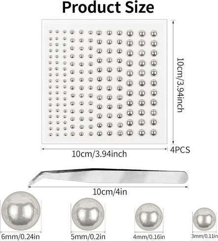 Face Gems Stickers Self-Adhesive Face Jewels Fake Lip Studs, Fake Lip Piercing Fake Nose Stud Eyebrow Stud, Non Piercing Nose Stud Stick on Belly Button Sticker Body Jewelry Punk Makeup Accessories in Saudi Arabia