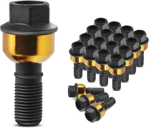 A-Premium M14-1.50 Wheel Studs Compatible with Porsche Macan 2015-2021 911 2012-2021 Cayman 2016 718 Boxster/718 Cayman 2017 Front and Rear 20-PC Set in Saudi Arabia