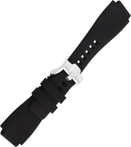 شريط مراقبة المطاط متوافق مع Bell & Ross B & R BR-01 BR01 BR-03 BR03 BR0392/BR-03-92/BR03-92 استبدال حزام السيليكون الغواص للرجال والنساء Wathband in Kuwait