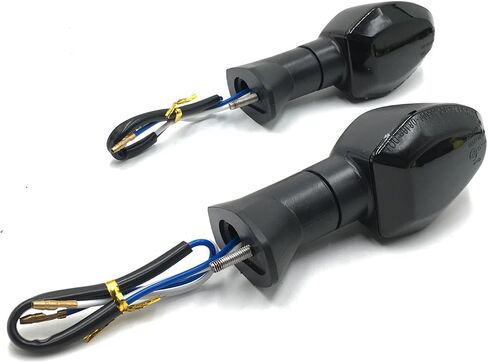 2Pcs Motorcycle Turn Signals Indicator Light For SUZUKI DRZ 400S GSX-S 750Z GSX 1250FA SV 650X DL650 V-Strom 650 Adventure Motorcycle Winker Indicator (Smoke) in Saudi Arabia
